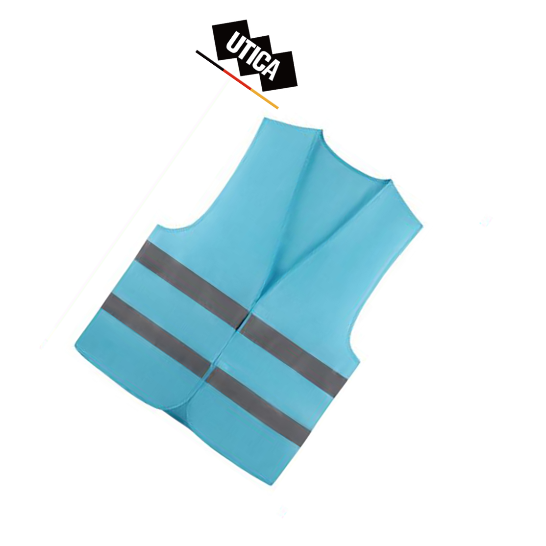 UTICA/优迪佧 警示马甲 均码 宝蓝 GE80-503-957 1件