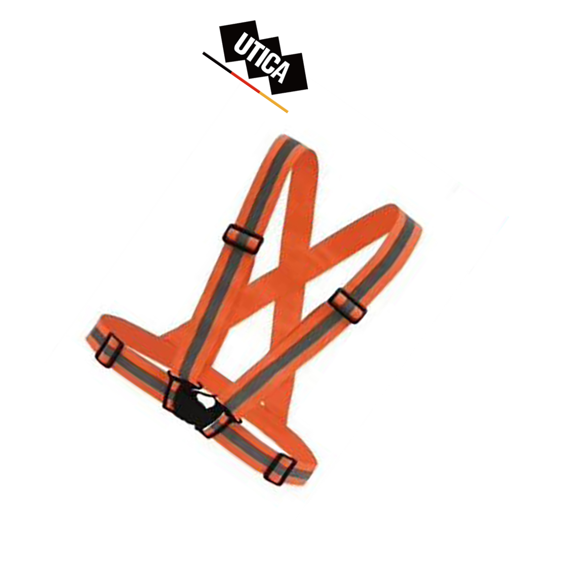 UTICA/优迪佧 背带款马甲 均码 桔红 GE80-503-962 1件