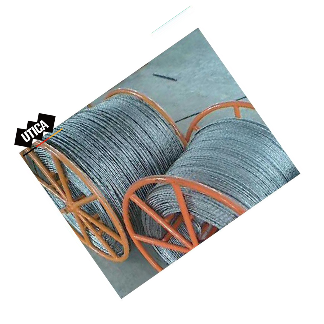 UTICA/优迪佧 防扭钢丝绳 六方十二股 防旋转钢丝绳 13mm GE80-504-46 1根