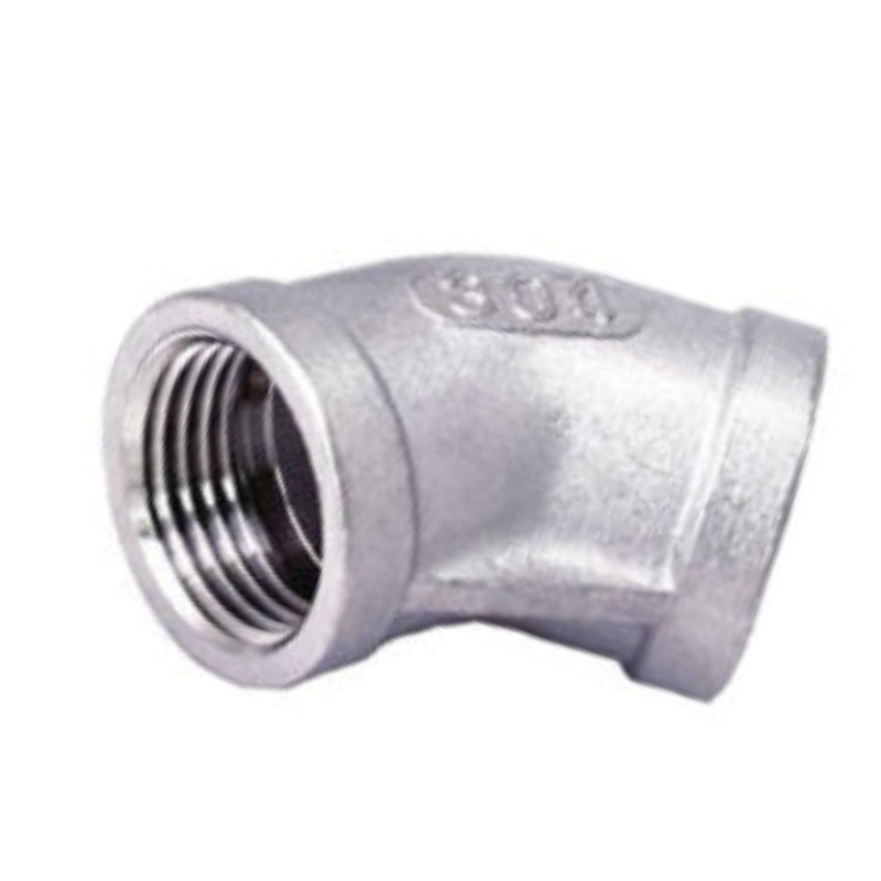 FORANT/泛特 不锈钢螺纹接头 内丝45°弯头 1½”mm 304/316不锈钢 45° 80-8080-584 1个