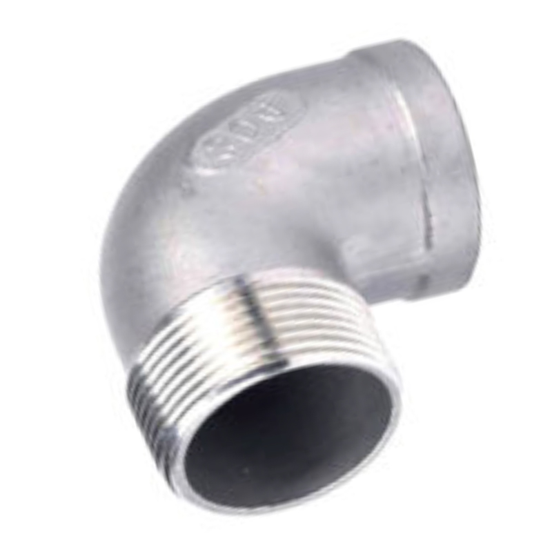 FORANT/泛特 不锈钢螺纹接头 内外丝90°弯头 1/2”mm 304/316不锈钢 90° 80-8080-602 1个