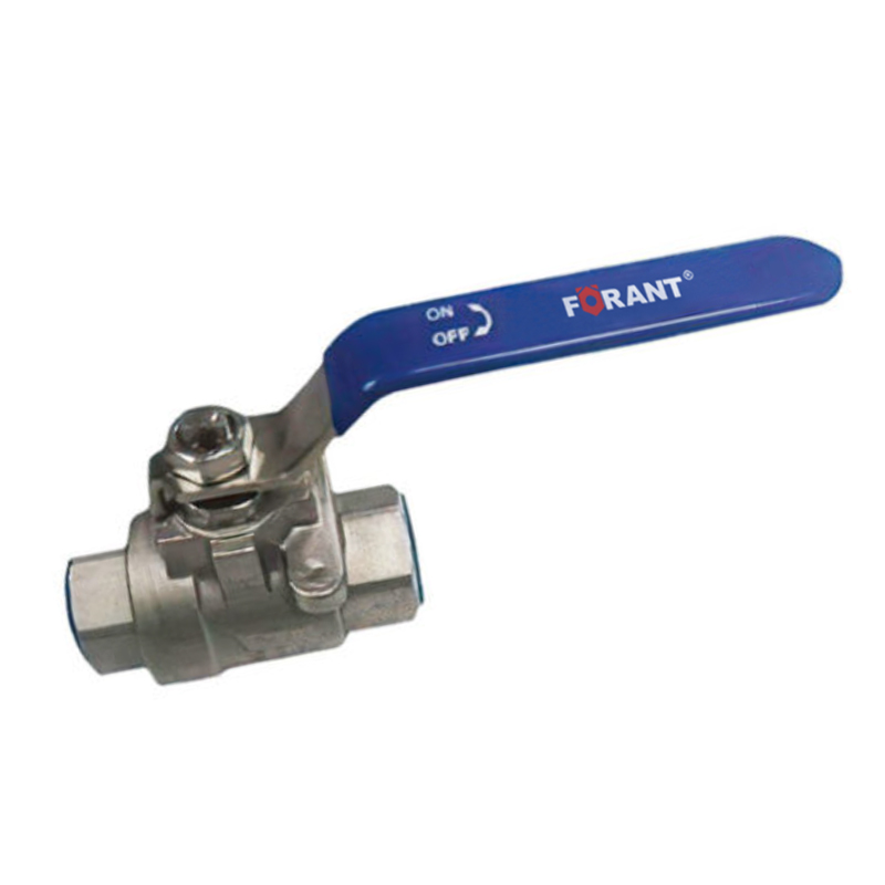 FORANT/泛特 两片式球阀 丝扣球阀 304不锈钢 内螺纹 DN15 80-8080-686 1个