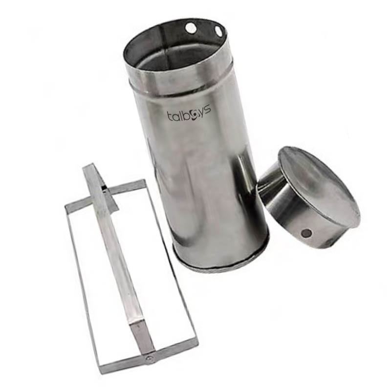 talboys/塔尔博伊斯 不锈钢灭菌桶 6*36cm可装玻璃管灭菌 TS210327 1个