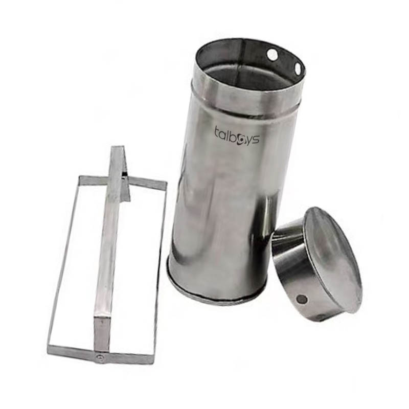 talboys/塔尔博伊斯 不锈钢灭菌桶 6*36cm可装玻璃管灭菌 TS210327 1个