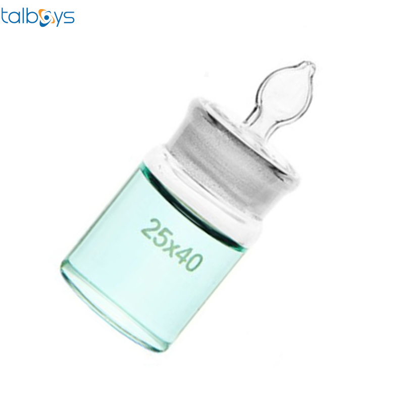 talboys/塔尔博伊斯 经济型称量瓶 φ25mm 40mm 1301型2540号 硼硅酸3.3 TS291476 1个