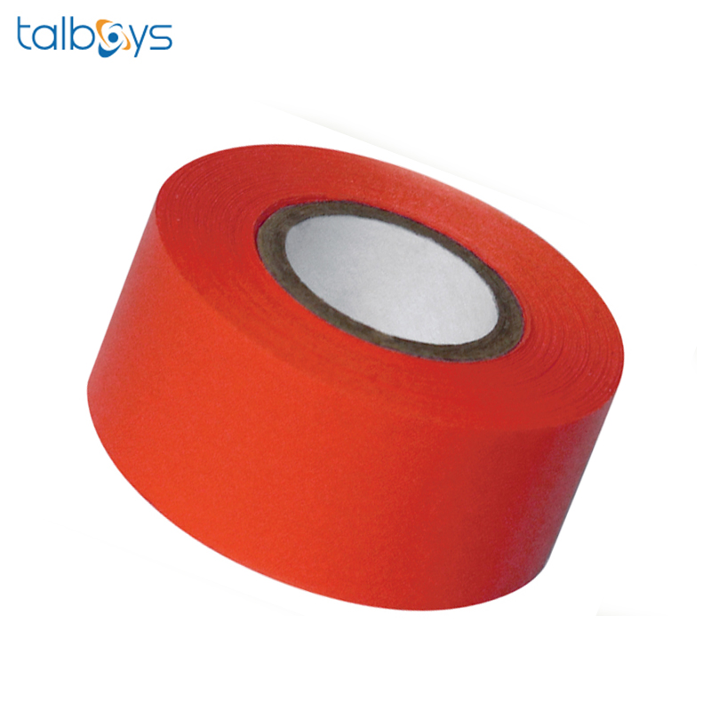 talboys/塔尔博伊斯 耐用彩色胶带 红色 25.4mm 12.7m TS292154 1卷