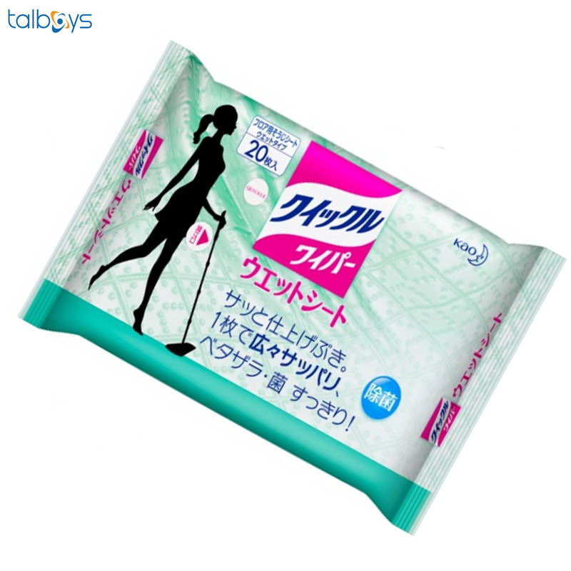 talboys/塔尔博伊斯 平板拖把 湿20片 替换用拖布片 TS292236 1包