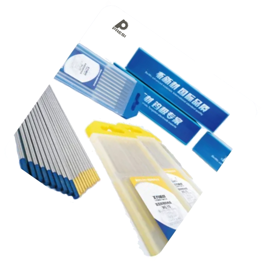 PRESI/普锐斯 镧钨电极 磨光杆 Φ8.0 150mm WL20 TP3-402-815 1支