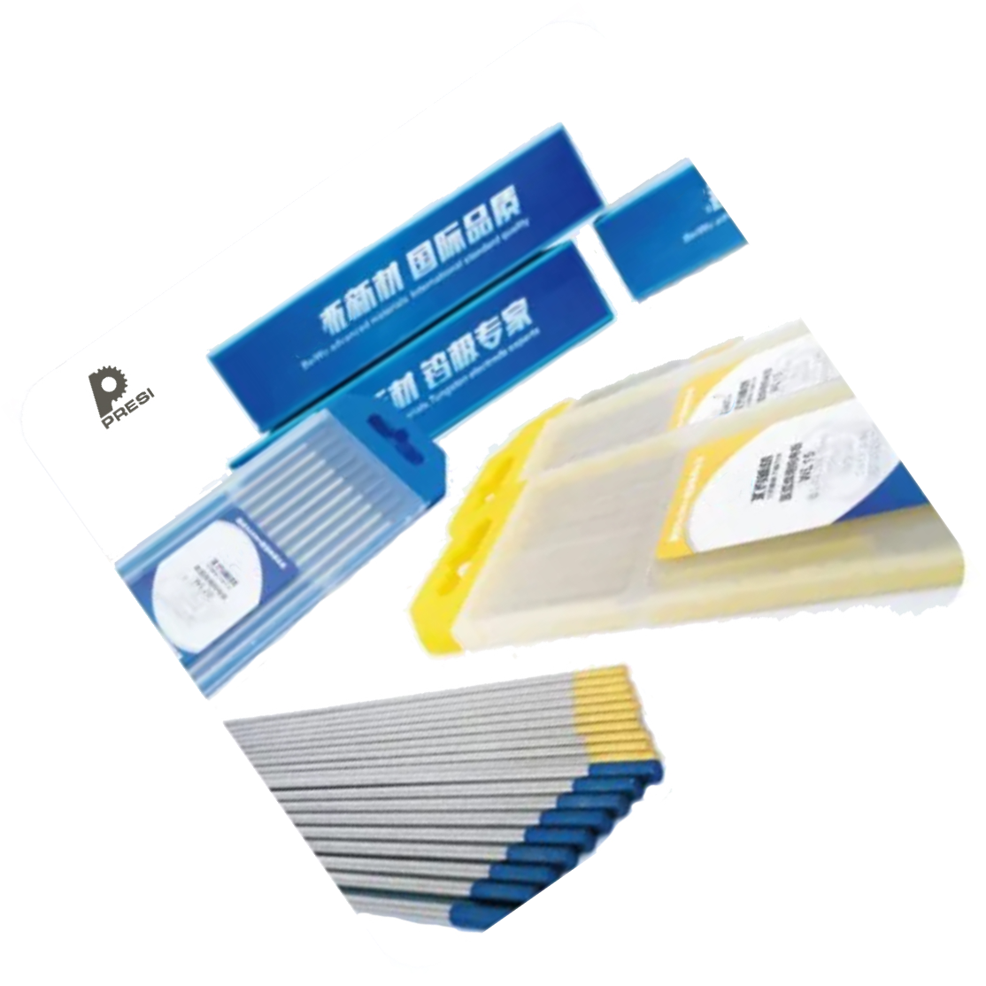 PRESI/普锐斯 镧钨电极 磨光杆 Φ4.0 175mm WL20 TP3-402-827 1支