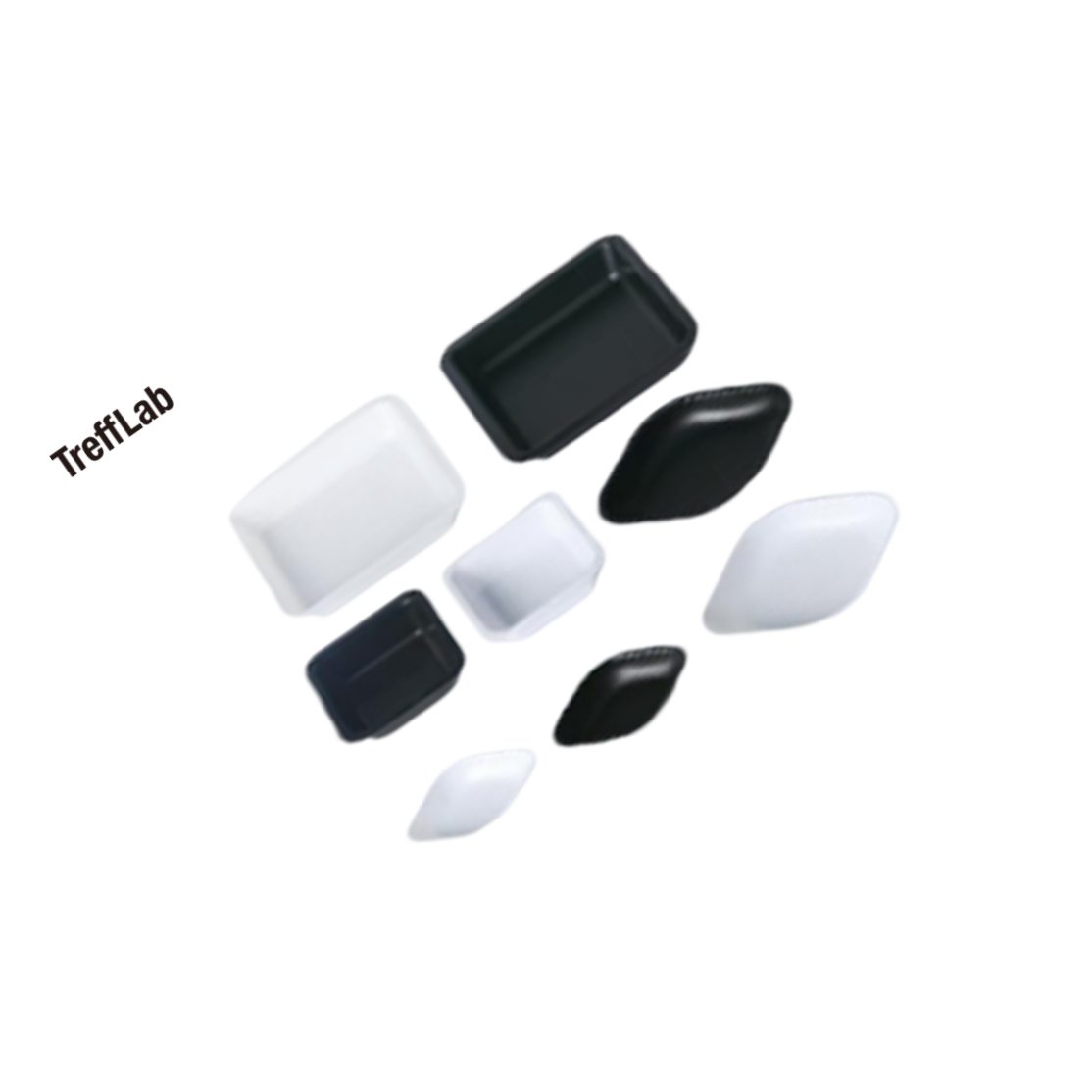 Trefflab/特瑞夫 方形塑料称量盘 大号 黑色 否 96102140 1个