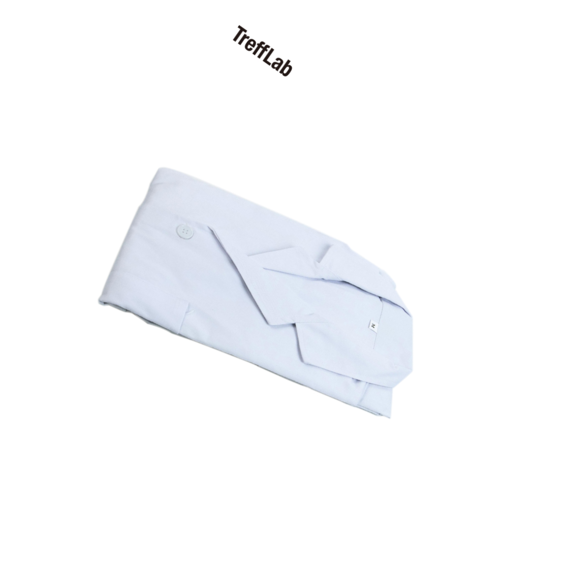 Trefflab/特瑞夫 白大衣 白大褂 实验服 不束腰 S码 白色 涤纶 96102333 1件