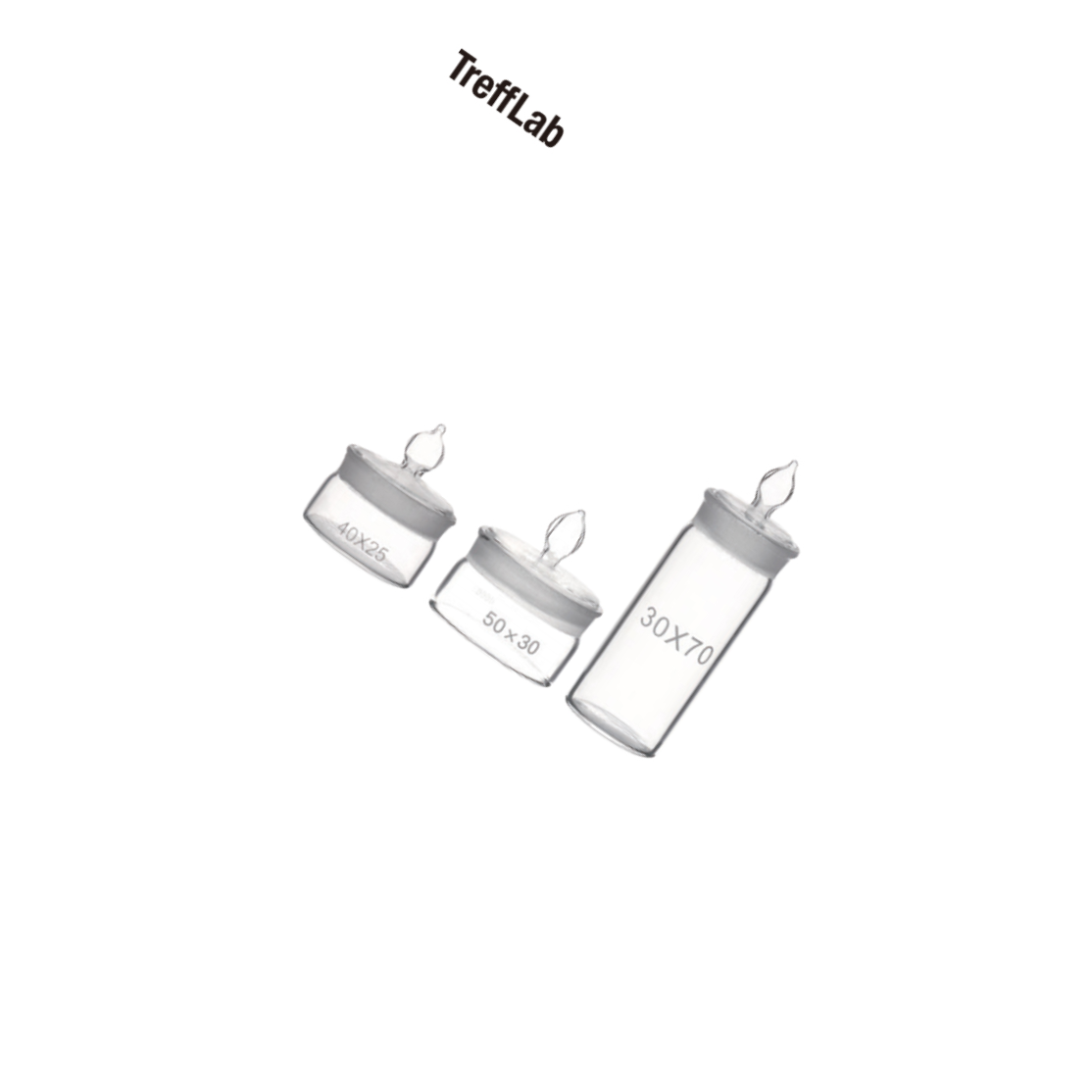Trefflab/特瑞夫 玻璃称量瓶 高型 30mm 70mm 96104076 1只