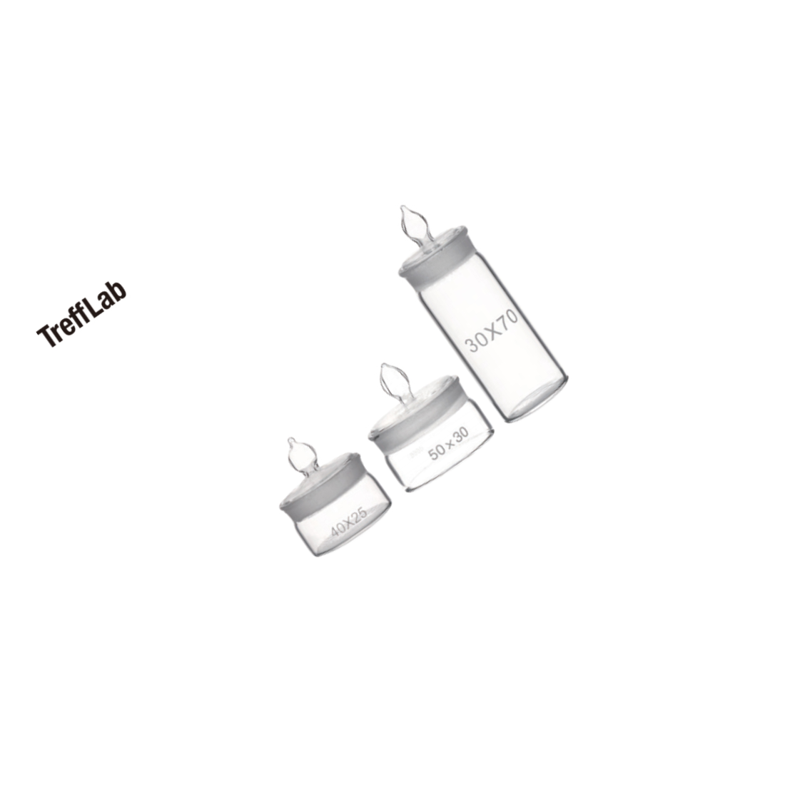 Trefflab/特瑞夫 玻璃称量瓶 高型 30mm 70mm 96104076 1只