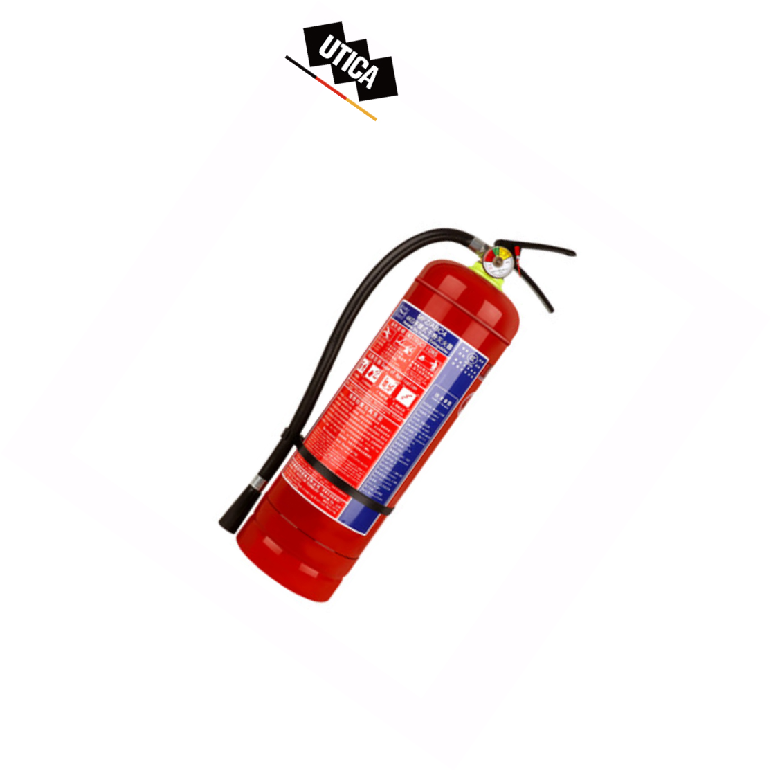 UTICA/优迪佧 消防干粉灭火器 2kg UT119-100-421 1件