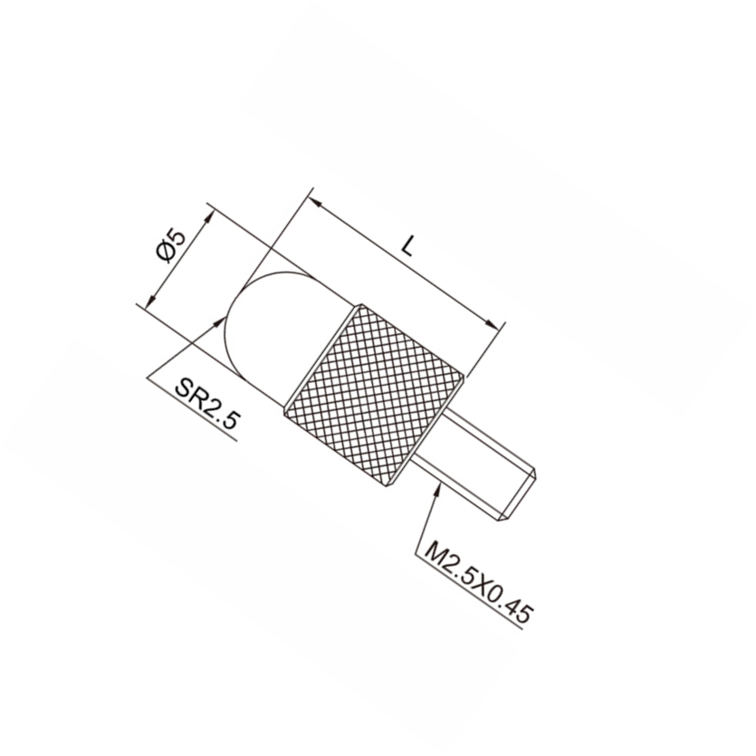 KENTA/克恩达  壳型测头 长20mm 5466380 1个