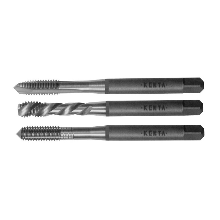 KENTA/克恩达 高速钢粗柄粗牙带颈机用丝锥 D3.5*11*56 06108202 1支