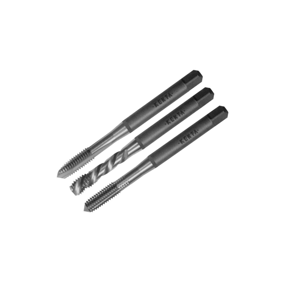 KENTA/克恩达 高速钢粗柄粗牙带颈机用丝锥 D3.5*11*56 06108202 1支