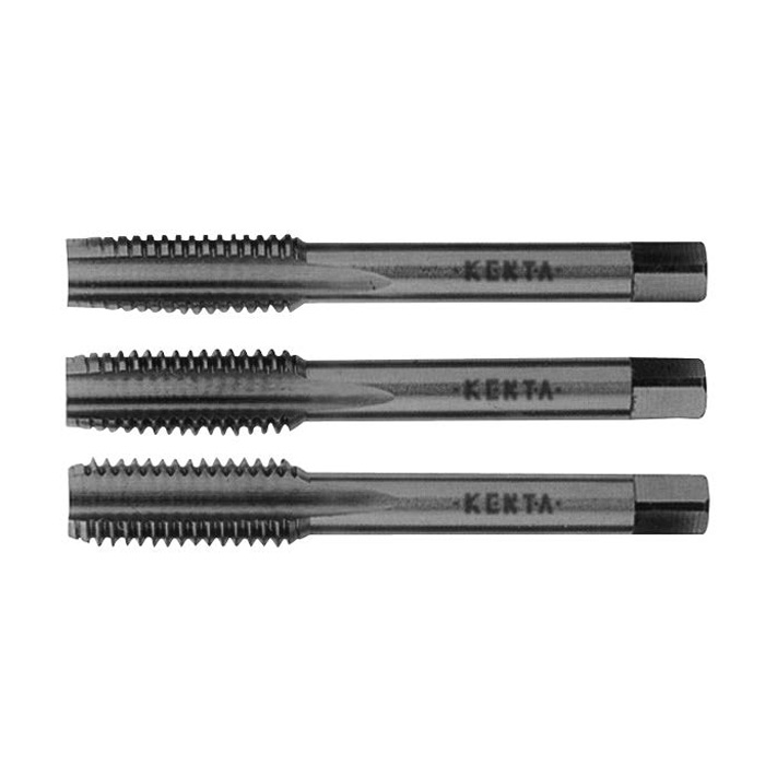 KENTA/克恩达 3件套高速钢不等径手用丝锥 M2*0.4*36*8 06109691 1套