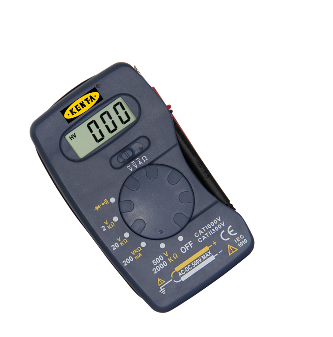 KENTA/克恩达 迷你式数字万用表 70*120*18mm 95117021 1台