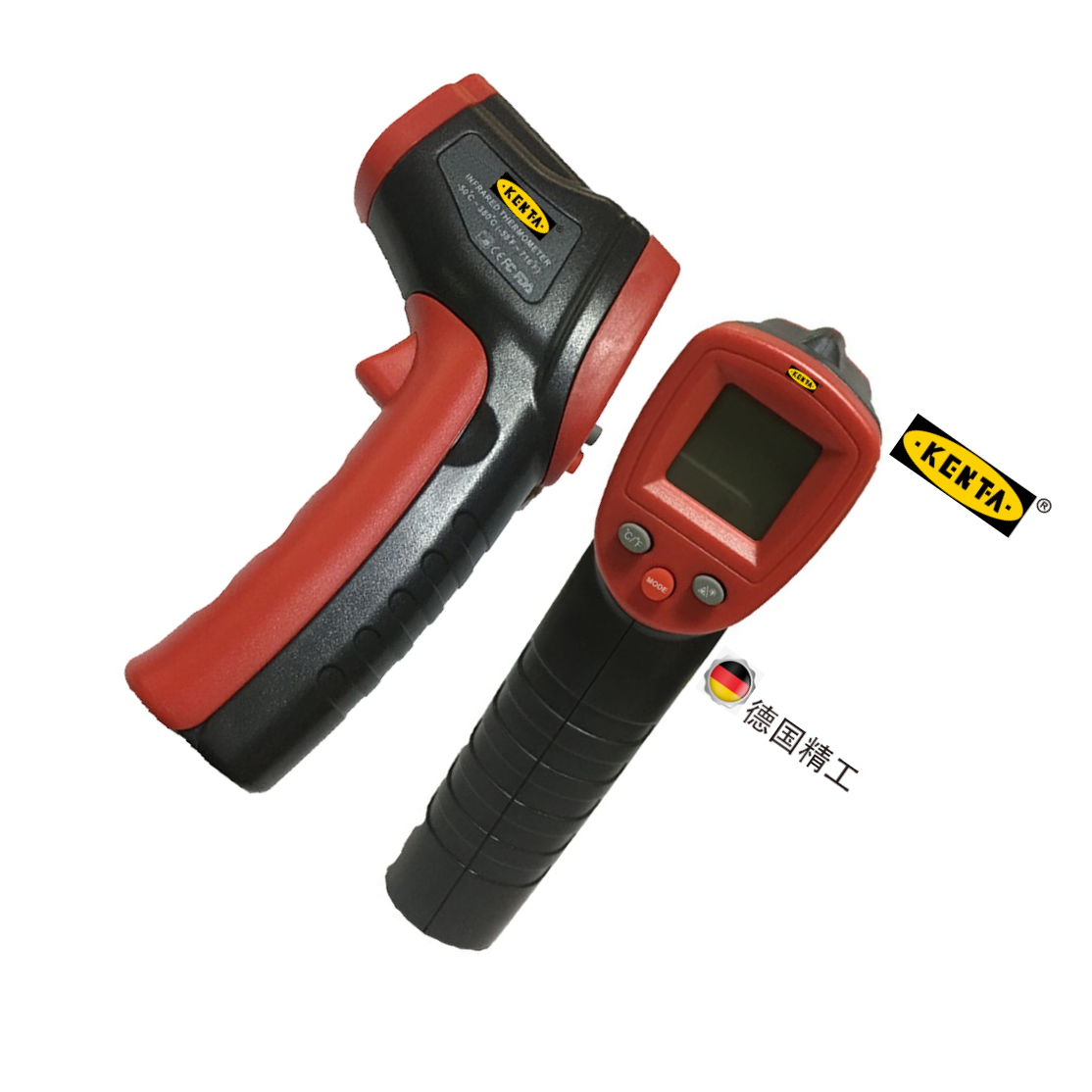 KENTA/克恩达 数显红外线测温仪检测器 50~380℃ KT95-117-160 1台