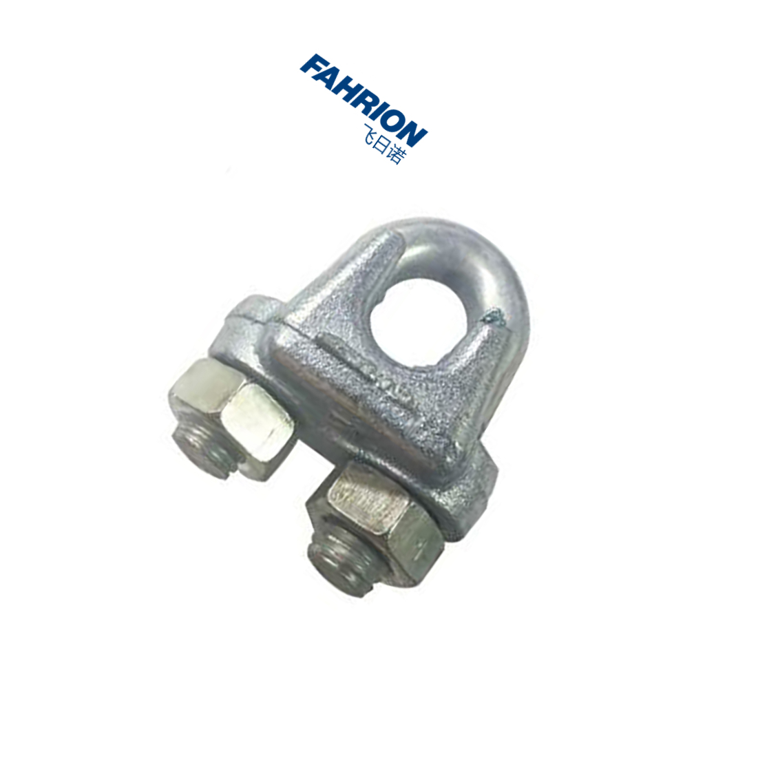 FAHRION/飞日诺 镀锌钢丝绳卡扣 卡扣 22mm GD99-900-2104 1只