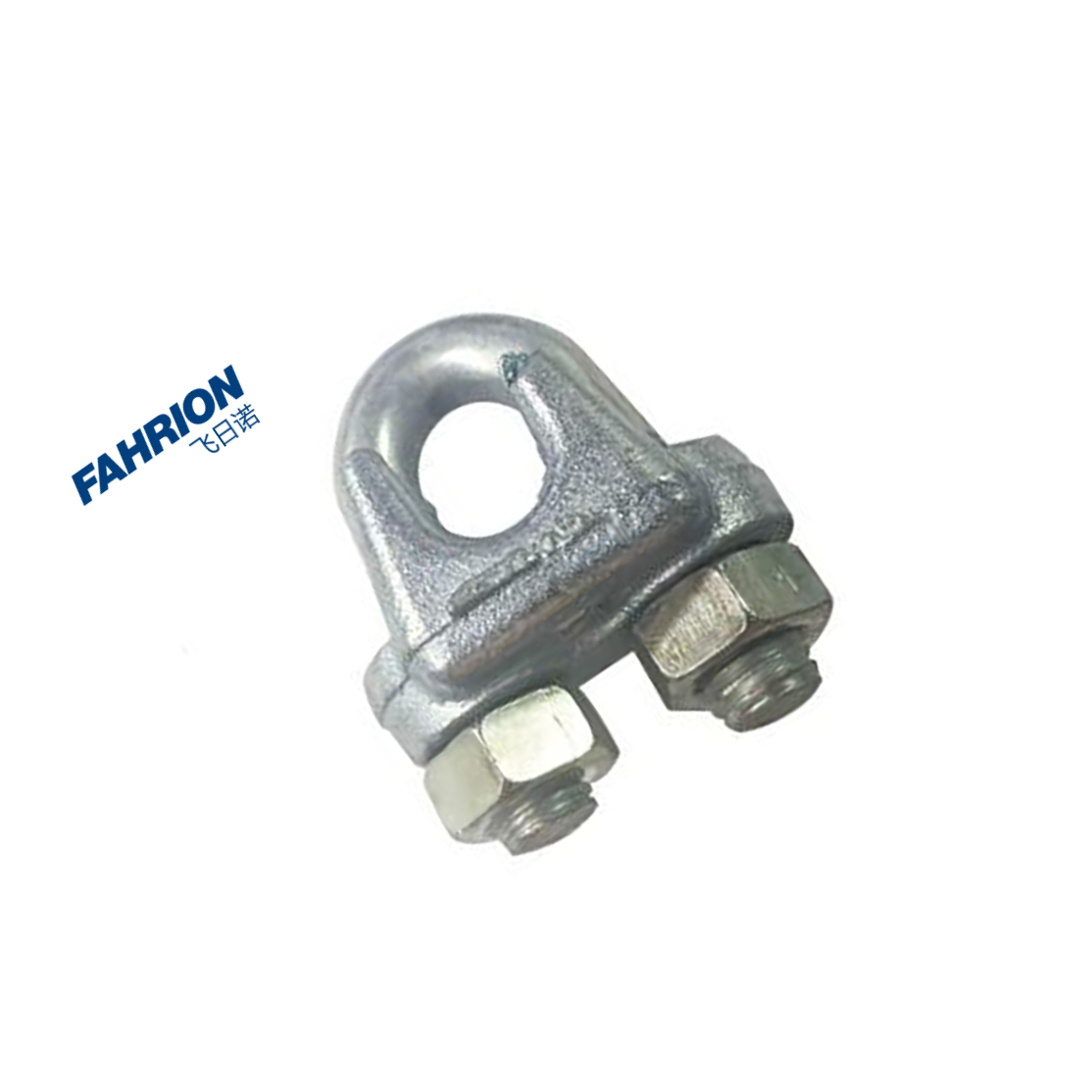 FAHRION/飞日诺 镀锌钢丝绳卡扣 卡扣 22mm GD99-900-2104 1只