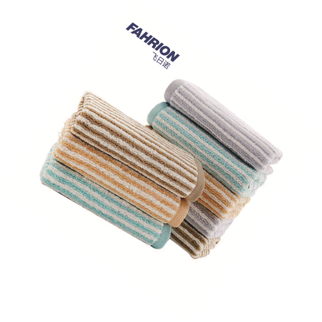 FAHRION/飞日诺 纯棉毛巾 290*580mm 灰色 100% GD99-900-3762 1条