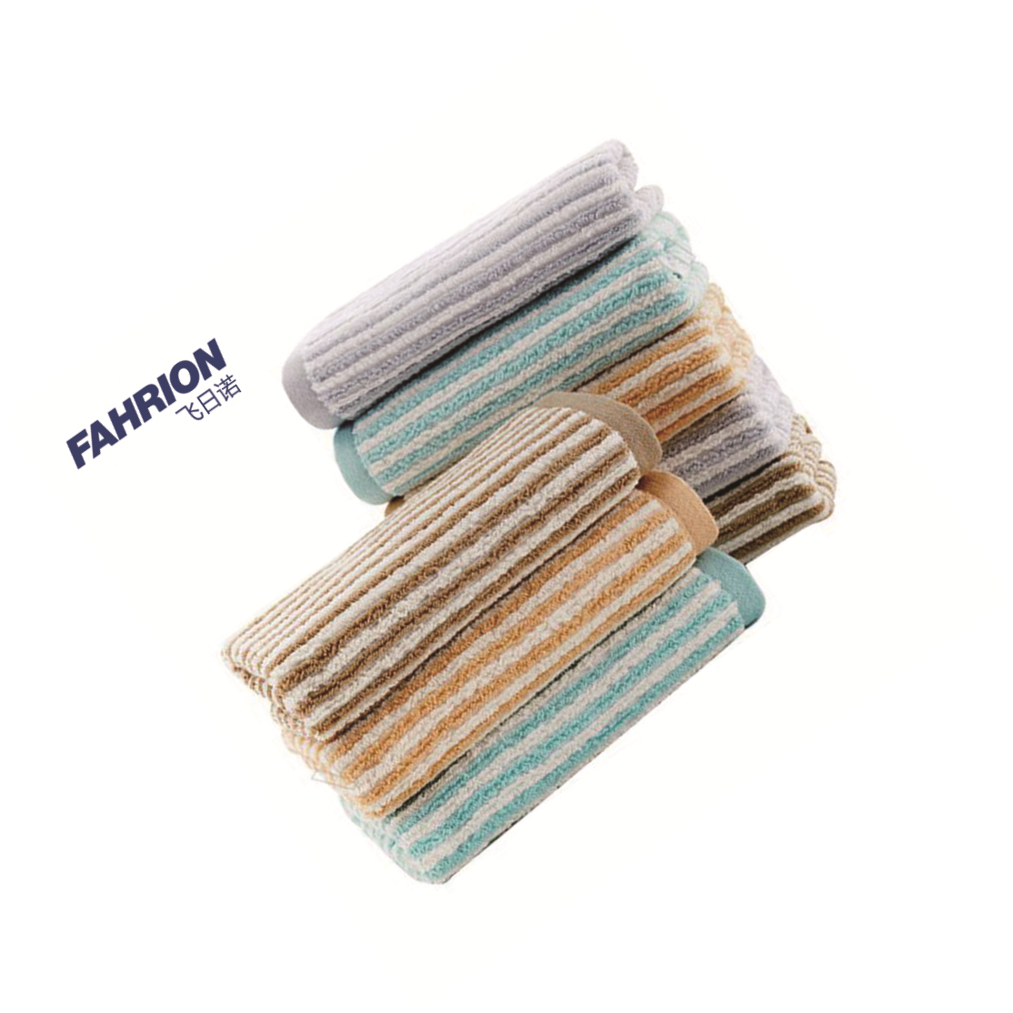 FAHRION/飞日诺 纯棉毛巾 290*580mm 灰色 100% GD99-900-3762 1条