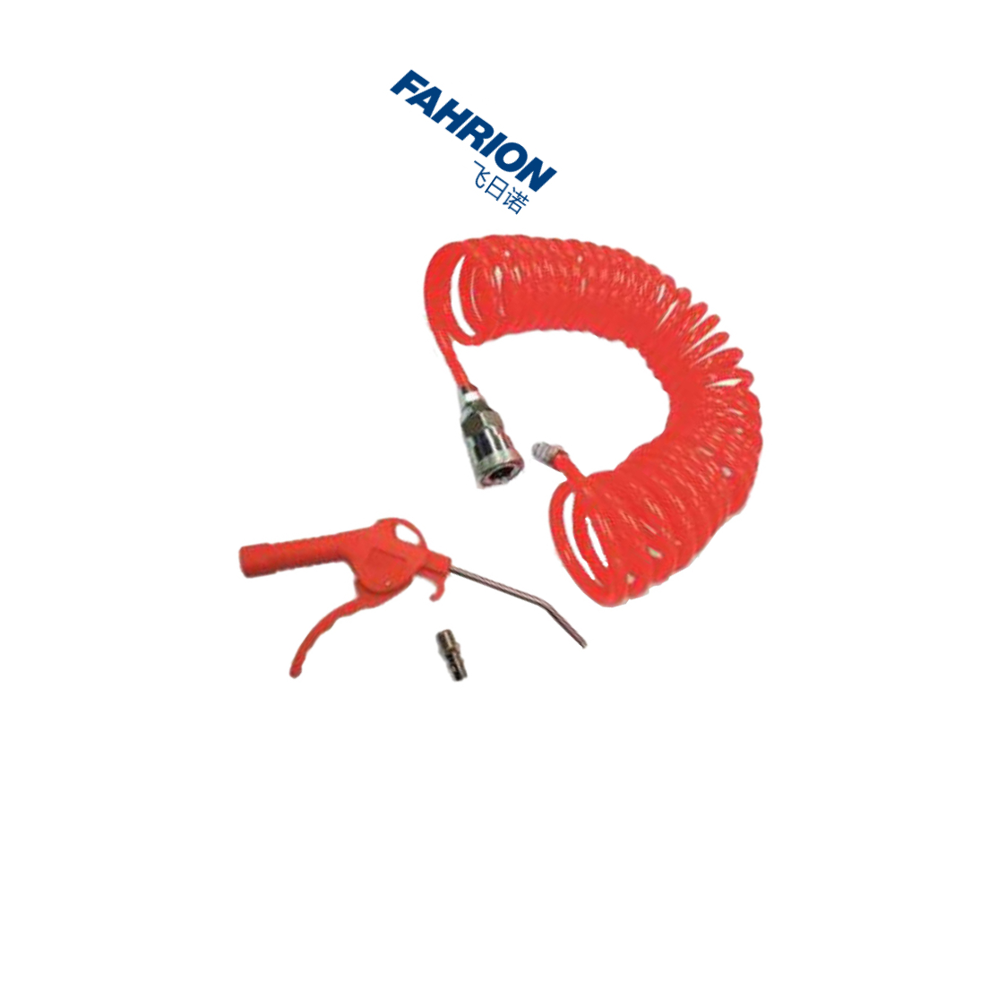 FAHRION/飞日诺  螺旋管吹尘枪组套 8mm 5mm 6m PU 红色 是 GD99-900-78 1套