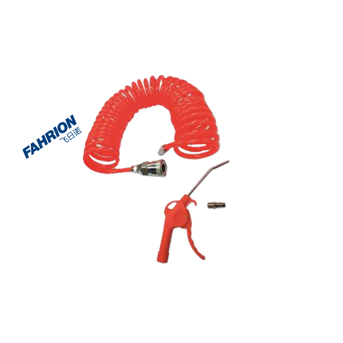 FAHRION/飞日诺  螺旋管吹尘枪组套 8mm 5mm 6m PU 红色 是 GD99-900-78 1套