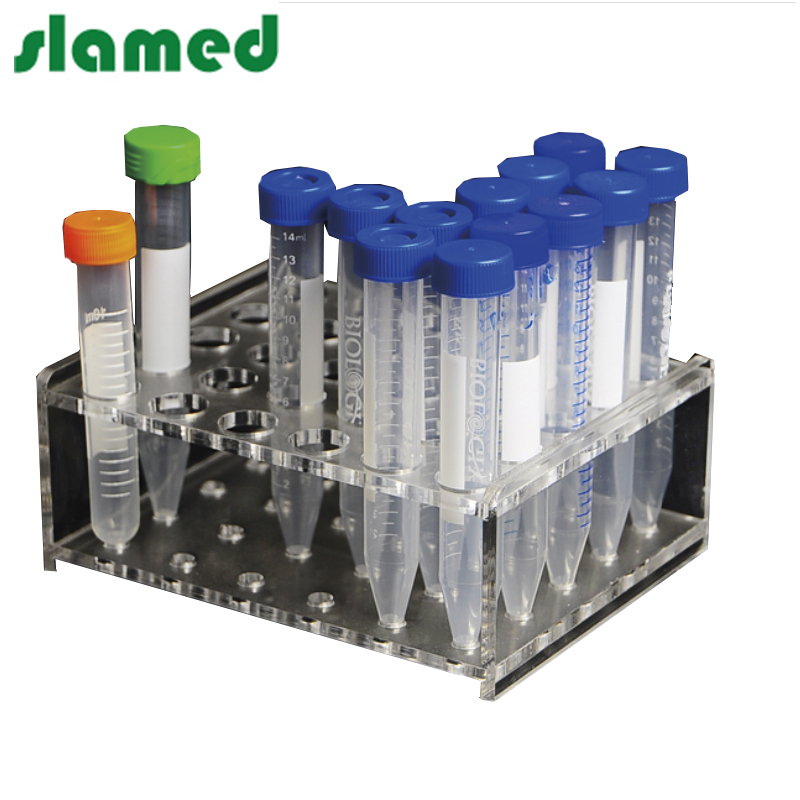 slamed/萨拉梅德 经济型离心管架(有机玻璃) 直径17mm*30孔 SD7-108-995 1个