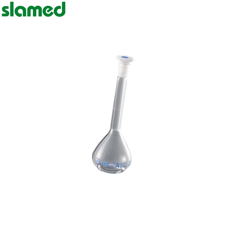 slamed/萨拉梅德 玻璃经济型容量瓶带PE塞(A级) 100ml Φ60*170mm SD7-113-469 1个