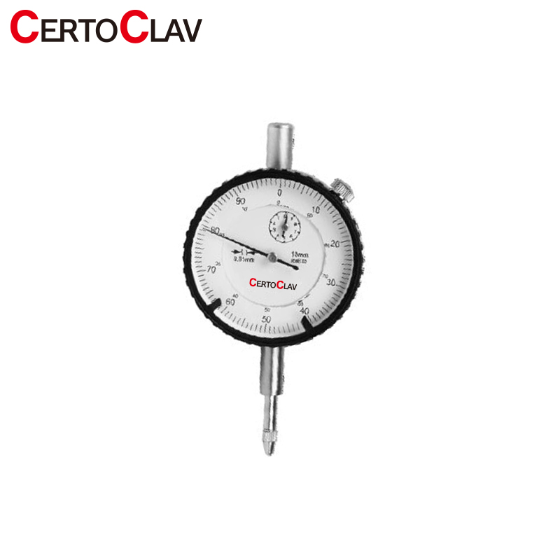 CERTOCLAV 卡尔证书 百分表 3mm  0.01mm 12μm 58mm 1.5N 平后盖  CT9200259 1个