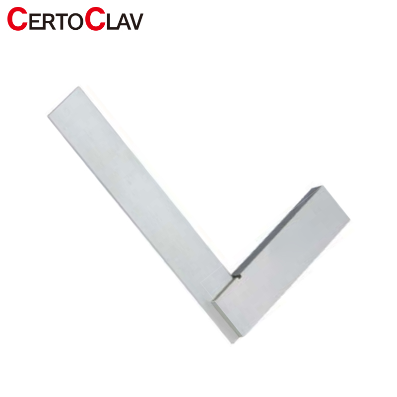 CERTOCLAV 卡尔证书 简易平口宽座角尺(经济型) 50mm 40mm 无 内角:α24μm外角:β25μm CT9201090 1把