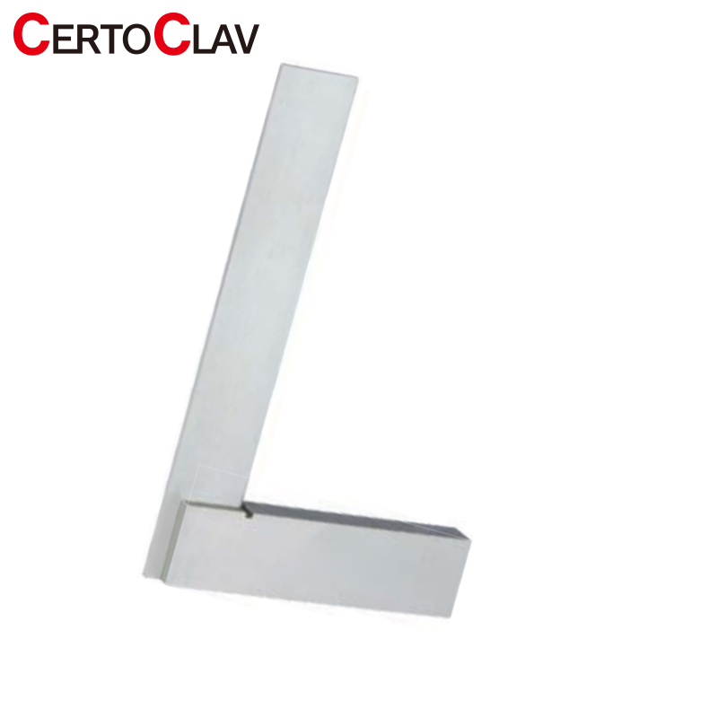 CERTOCLAV 卡尔证书 简易平口宽座角尺(经济型) 150mm 100mm 内角α:33μm
外角β:35μm CT9201093 1把