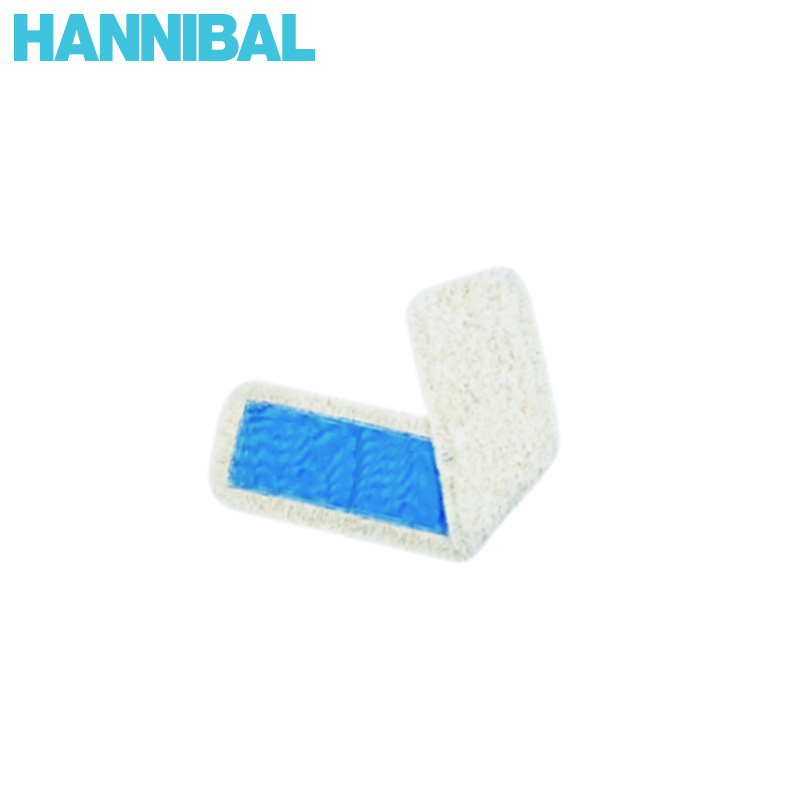 HANNIBAL/汉尼巴尔 尘推可更换拖把头 90#蓝色 HB330211 棉纱 HB330212B 1个