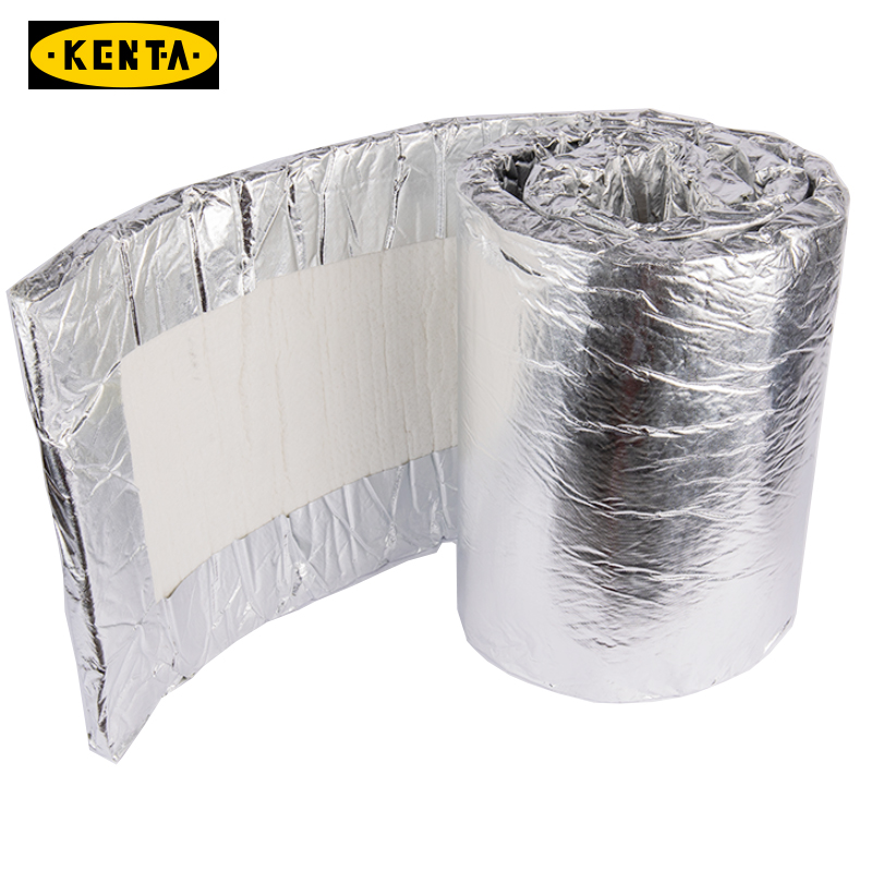 KENTA/克恩达 耐高温玻璃纤维针刺毡 1m*1m 15mm NTB14-110-12 1卷