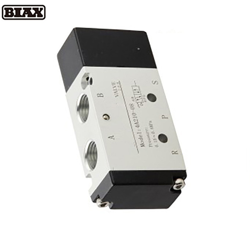BIAX/巴克斯 电磁阀 AT91-100-2595 二位五通 引线式 1/4" AC220V 4A210-08-B 1个