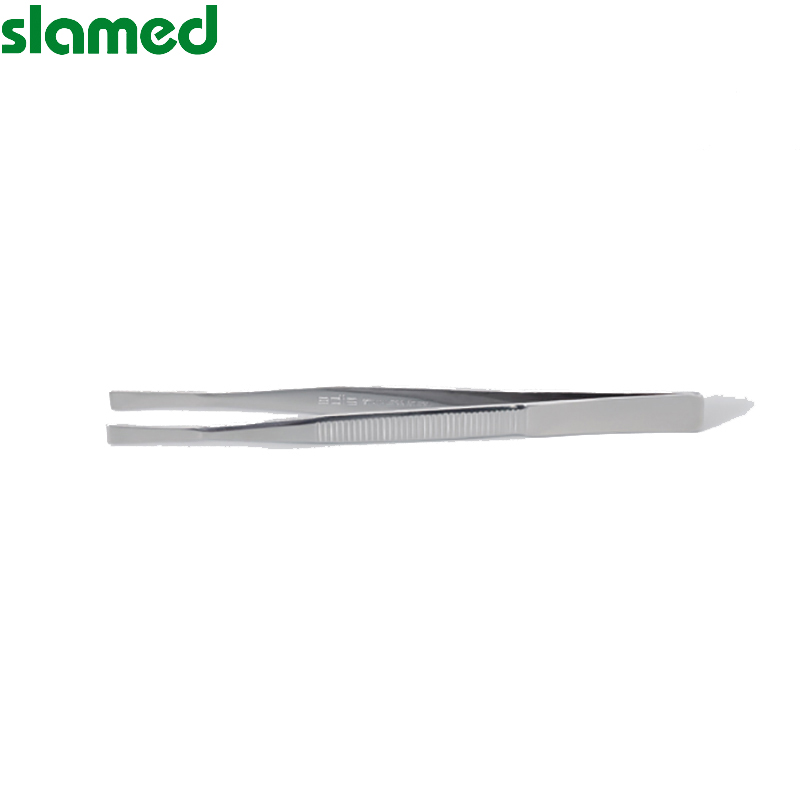 slamed/萨拉梅德 SUS430不锈钢镊子  125mm-顶端圆扁平 SD7-112-306 1个