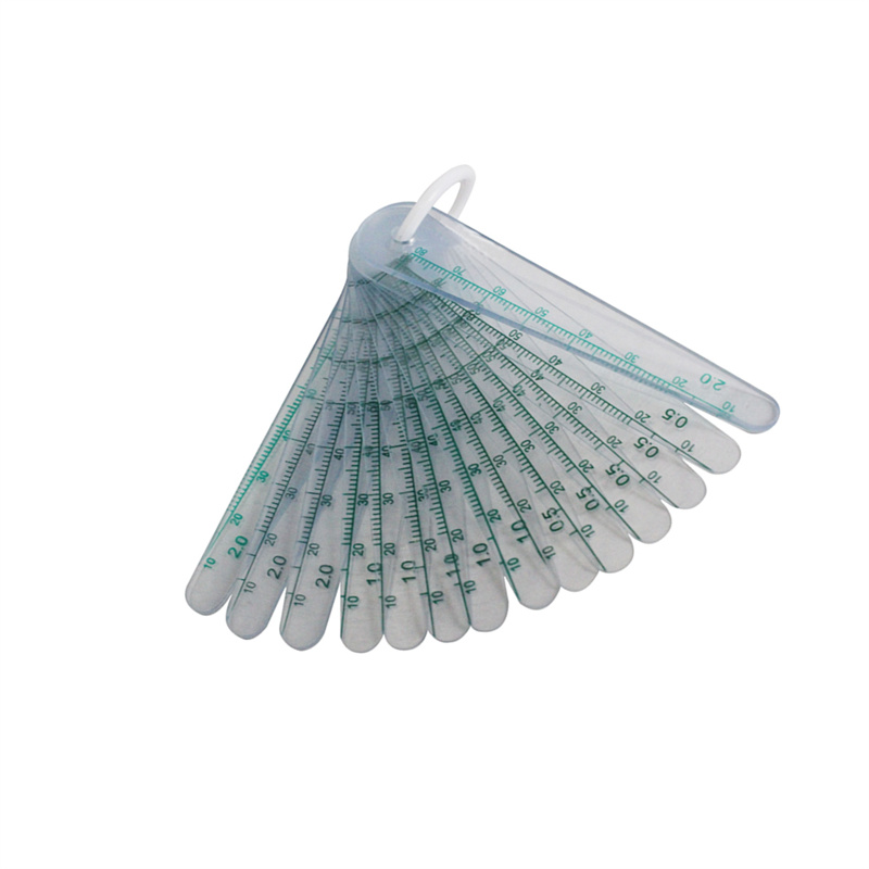 FOWLER/福勒 20件套塑料塞尺 0.05-2.0mm 塑料 51-433-267 1把