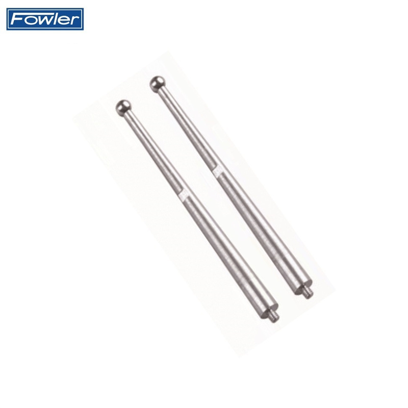 FOWLER/福勒 杠杆表钨钢球测针(不锈钢测杆) 1.0 L20.9mm 不锈钢 54-405-938 1根