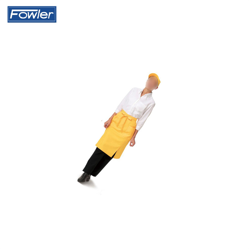 FOWLER/福勒 黄色中长款腰部系带围裙 均码 99-3030-326 1条