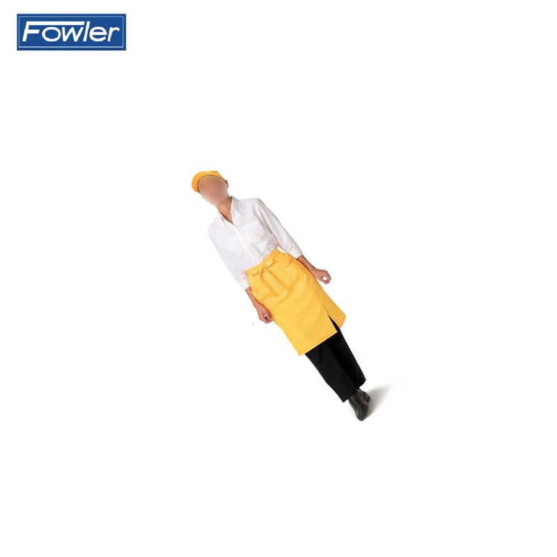 FOWLER/福勒 黄色中长款腰部系带围裙 均码 99-3030-326 1条