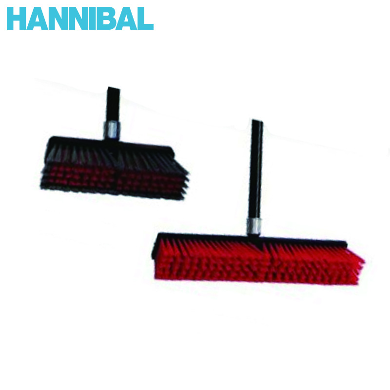 HANNIBAL/汉尼巴尔 地板刷 10"25cm 25cm 塑料 黑红 HB330018 1个