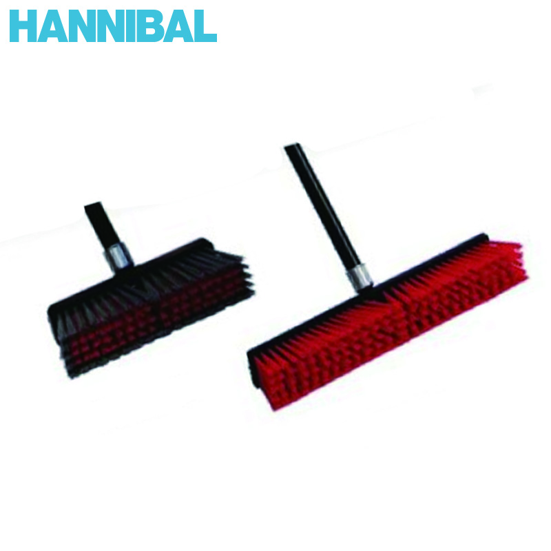 HANNIBAL/汉尼巴尔 地板刷 10"25cm 25cm 塑料 黑红 HB330018 1个