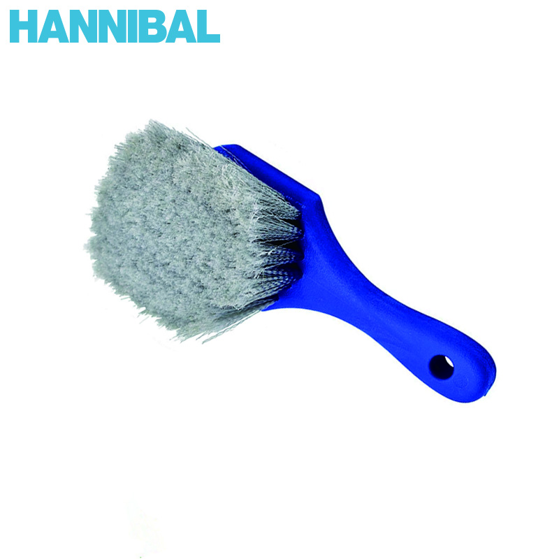 HANNIBAL/汉尼巴尔 短柄清洁刷（软毛） 蓝灰  210*105*75mm 塑料 HB330022 1个