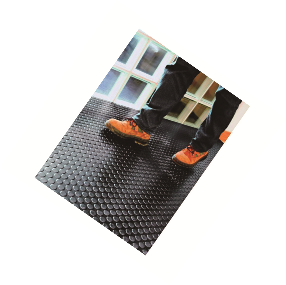 FAHRION/飞日诺 红色走道大铜钱垫 1200*18000mm 红色 11113087 1个