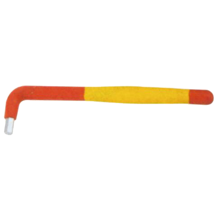 FAHRION/飞日诺 VDE绝缘内六角扳 8mm 铬钒钢 200mm 红色 788256323 1个