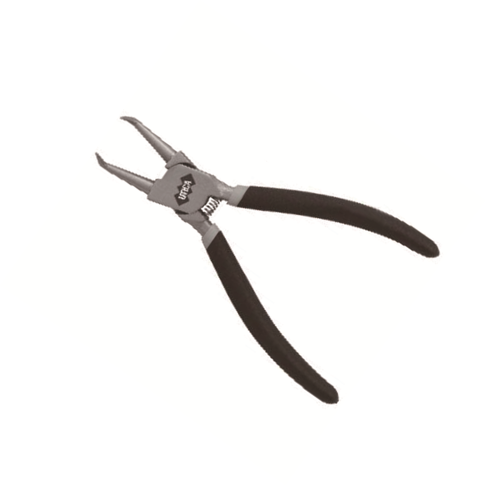 UTICA/优迪佧 穴用曲口卡簧钳 125mm(5") 8160641 1个