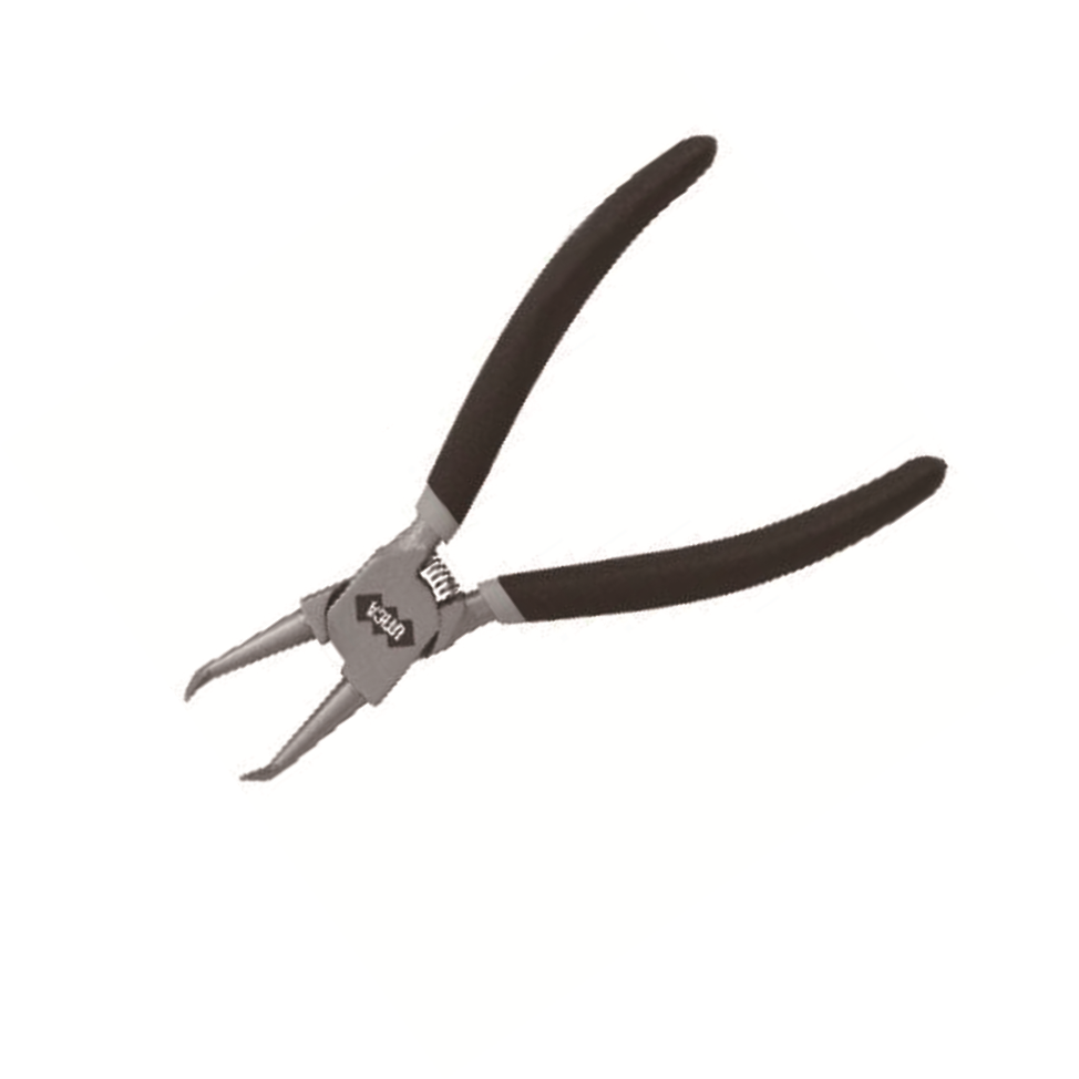 UTICA/优迪佧 穴用曲口卡簧钳 180mm(7") 8160390 1个